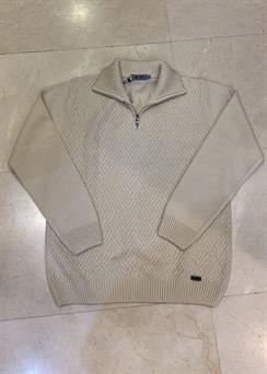 Jersey hombre cuello cremallera Tome