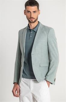 Americana verde claro para hombre