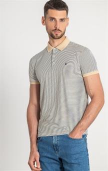 Polo manga corta rayas para hombre