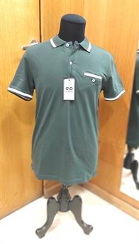Polo manga corta con bolsillo para hombre 