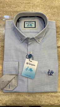 La Vespita camisa hombre falso liso
