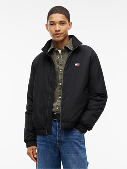 Tommy Jeans Cazadora acolchada con cremallera y logo