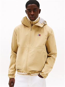 Tommy Jeans Cortavientos de corte amplio con cremallera para hombre