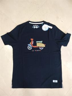 La Vespita camiseta azul