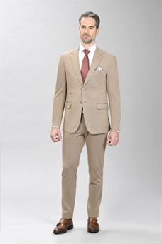 Alexander&Co Traje de punto tostado para hombre