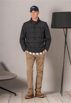 Parka corta marino acolchada 