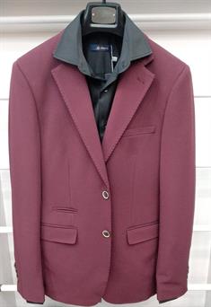 Alexander&Co Traje de punto granate para hombre