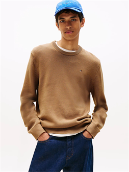Tommy Jeans jersey slim de cuello redondo