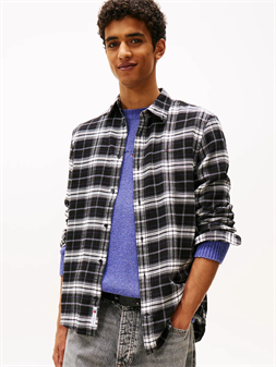 Tommy Jeans camisa cuadros corte regular