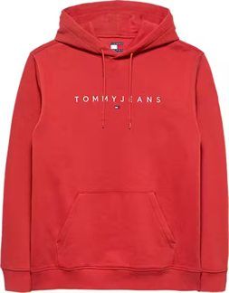 Tommy Jeans Sudadera con capucha y bolsillo canguro