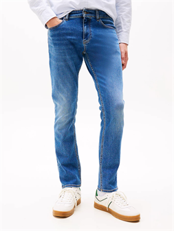 Tommy Jeans Vaqueros Scanton de corte slim con efecto desteñido