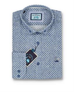 La Vespita camisa hombre estampada