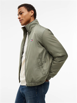 Tommy Jeans Cazadora acolchada con cremallera y logo