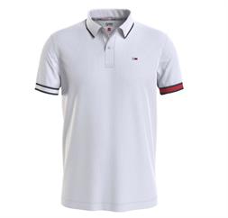 Tommy Jeans polo blanco para hombre