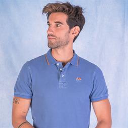 La Vespita polo azul para hombre