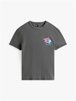 Tommy Jeans Camiseta de cuello redondo con estampado