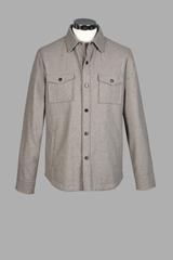 Sobrecamisa tostada