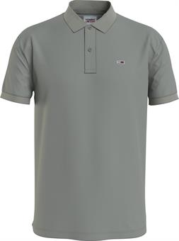 Tommy Jeans TJM Solid Stretch Polo para Hombre color verde