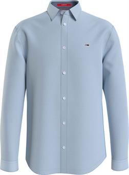 Tommy Jeans camisa classic oxford azul para hombre