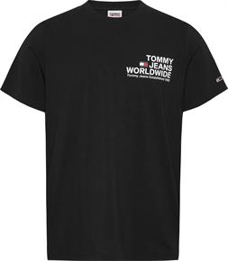 Tommy Jeans camiseta negra para hombre