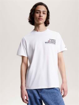 Tommy Jeans camiseta blanca para hombre