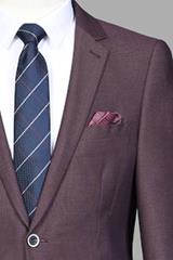 Alexander&Co Traje granate para hombre